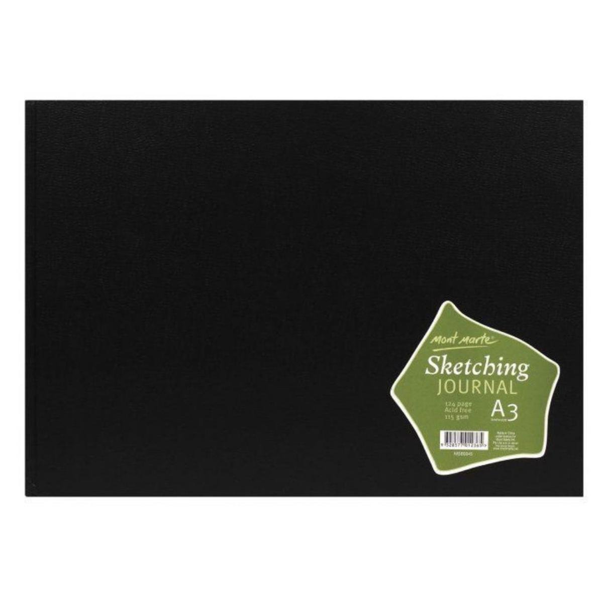 Mont Marte Sketching Journal Croc Finish A3 Size Landscape Mont Marte Sketching Journal Croc Finish A3 Size Landscape