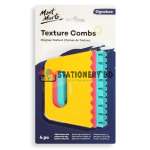 Mont Marte Texture Comb Set 4pc