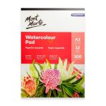 Mont Marte Watercolor Pad German Paper A3 300gsm 12 sheet
