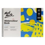 Mont Marte Watercolour Book A3 Size (30 Sheets)