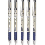 Montex Clue Gel pen Perfect gift where prestige is the primary consideration Black ink with Gift pack - 5pcs