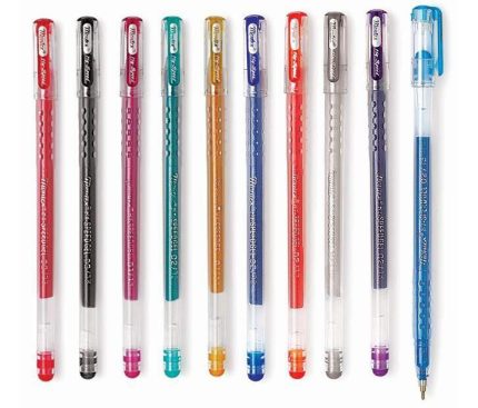 Montex Hi-Speed Glitter Pen pack of 10 Colors