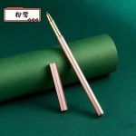 Morandi metal Fountain Ink pen best office and Birthday gift item 0.5MM - Champagne gold