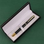 Morandi metal Fountain Ink pen best office and Birthday gift item 0.5MM - Black