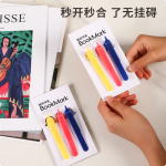 New Bookmark Clip Automatically Follows the Page and Reads the Bookmark with Pen Plug-In and Hanging Pen Multi-Functional Simple Use Bookmark for Students