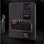 Nylon Hair Of Painting Brush Iron Box Paint Brushes Set For Watercolor Oil