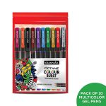 Octane Gel Colour Burst- Multi colour pen Pack of 10pes