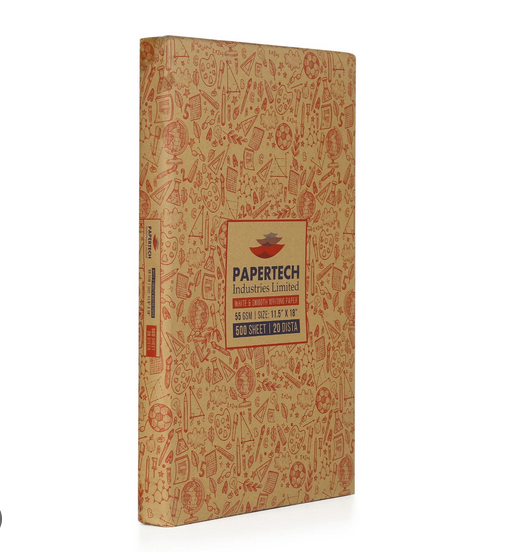 Papertech 55 GSM Dista Paper 11.5x18 inch, 20 dista - Pack of 20 Ream