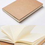 Papertree Grid Notebook A5 Size- Brown Cover