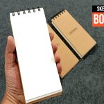 Papertree Mini sketch book Handy size drawing sketch pad 7x3.5 inch