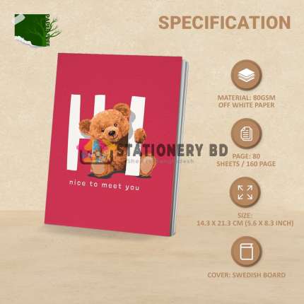 PaperTree Notebook Sketchbook Drawing Sketchpad (Hi nice to meet you)