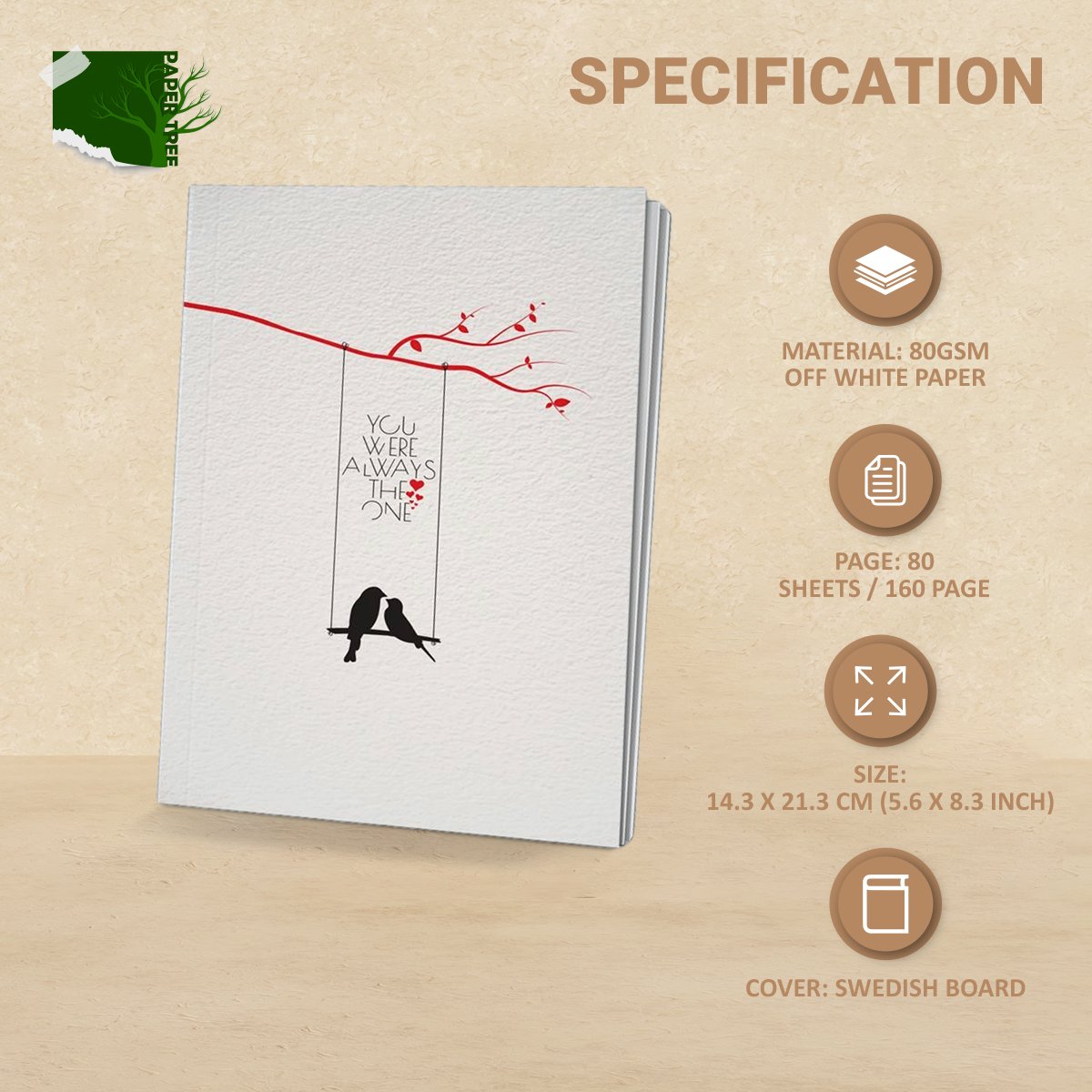 Papertree Notebook Sketchbook Drawing Sketchpad (You were always with one) Papertree Notebook Sketchbook Drawing Sketchpad (You were always with one)