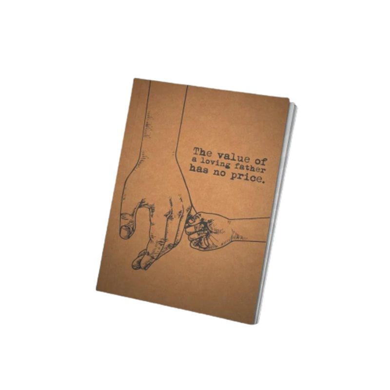 PAPERTREE Vintage Note Book Sketch Pad (The Value of Loving Father)