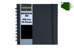 Papertree Water color Pad Black cover spiral bound 5x5 inch , 20 sheets