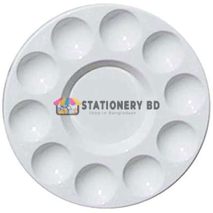 Premium Quality Artist Color mixing plate - Round