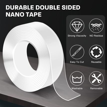 Reusable Double Sided Adhesive Nano Tape 2CM 1METER