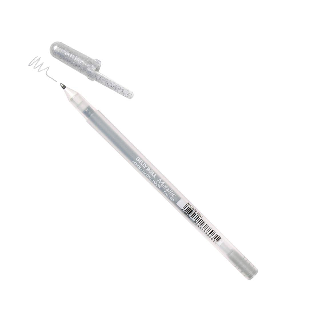 Sakura Gelly Roll Metallic Gel Pen 1.0 mm, Silver Sakura Gelly Roll Metallic Gel Pen 1.0 mm, Silver