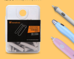 Slim Battery Operated Eraser Refills Set of 70 includes - 30 Pieces of 5x25mm & 40 Pieces of 23x25mm| Artists Sketching, Drawing, Portrait Shading, Graphite, charcoal Pencils...