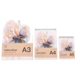 Watercolor Note Book 12 sheets Spiral Binding