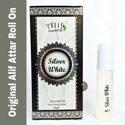 White London Long Lasting Roll On Non Alcoholic Perfume - 8ml