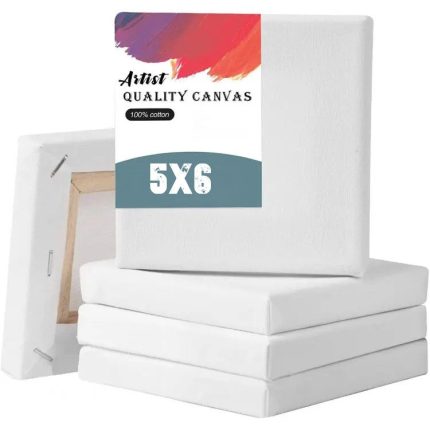 White Premium canvas 5x6 inch