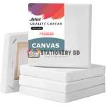 White Premium Canvas 6x6 inch pack of 2 pcs