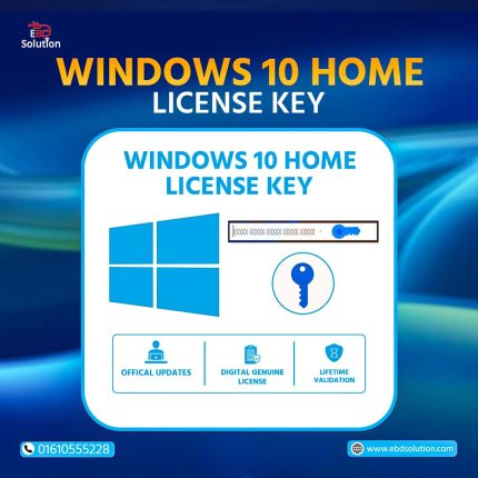 Windows 10 Home License Key price in bd - E BD Solution