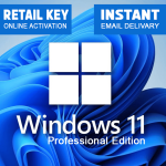 Windows 11 Pro Genuine Retail/OEM Channel License Key - E BD Solution