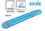 Y Plus Circle Ruller 15cm