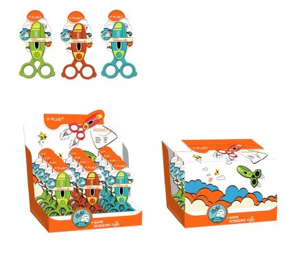 Y PLUS Kids Rocket Scissors
