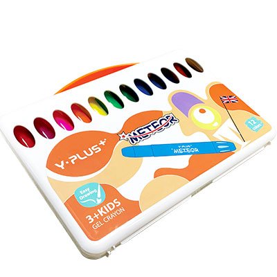 Y Plus Meteor Gel Crayon 12 pcs Y Plus Meteor Gel Crayon 12 pcs