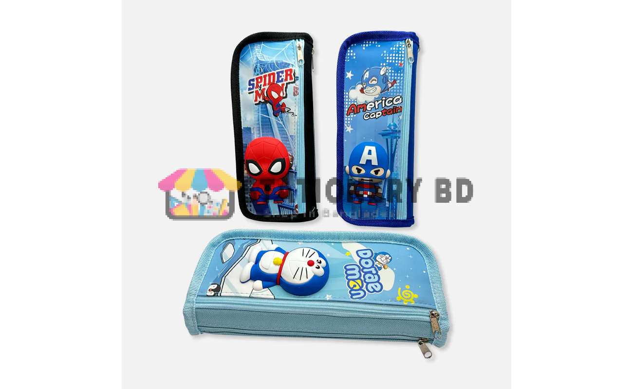 Captain America | Spider Man | Doraemon Pencil Bag SH-8604