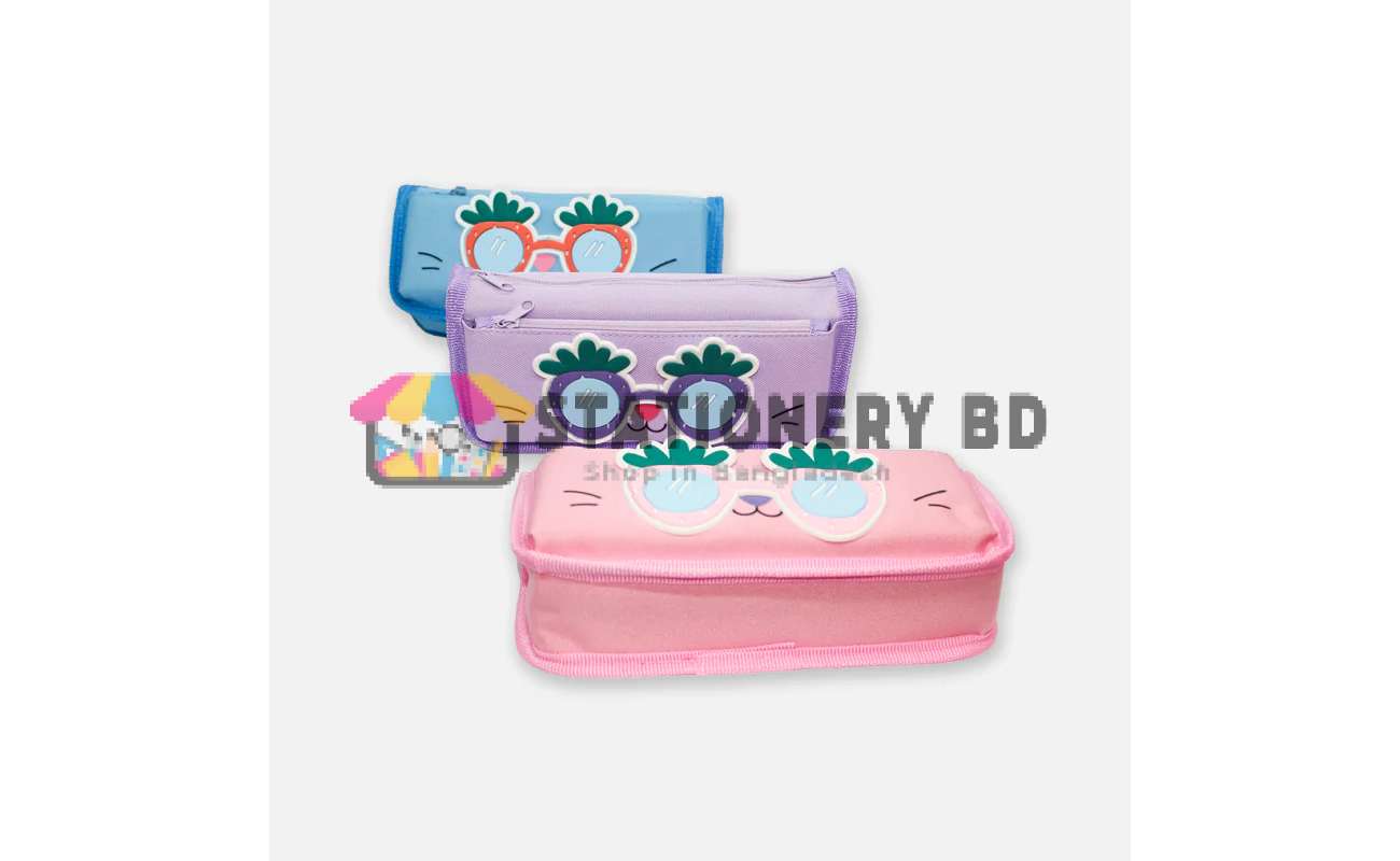 Cool Bunny Glasses Pencil Bag 6025