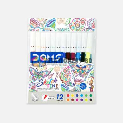 DOMS 12 Shades Water Color Pen