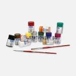 Doms Acrylic 12 Colors 15 ml 2 brushes
