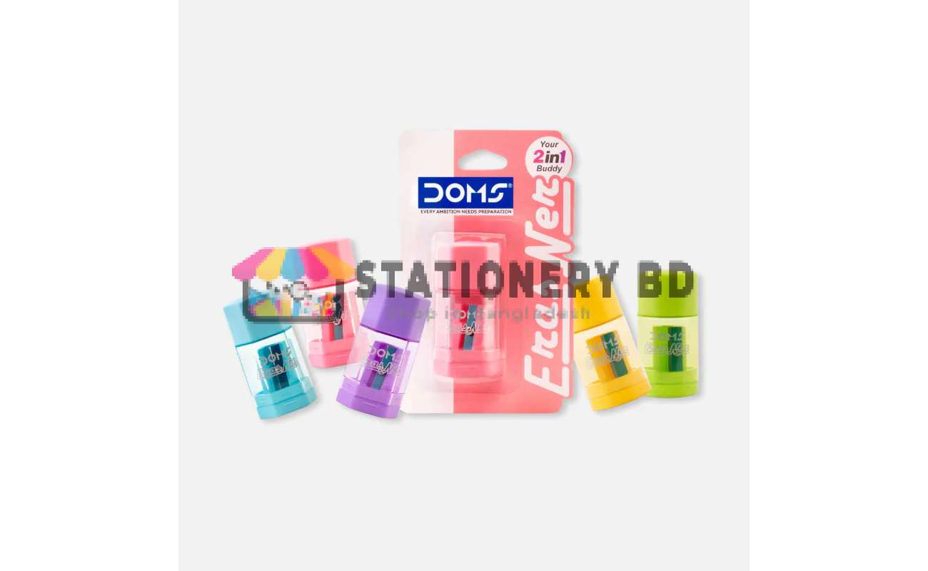 DOMS Erasener Sharpener + Eraser
