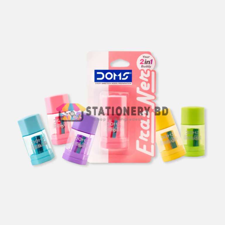 DOMS Erasener Sharpener + Eraser