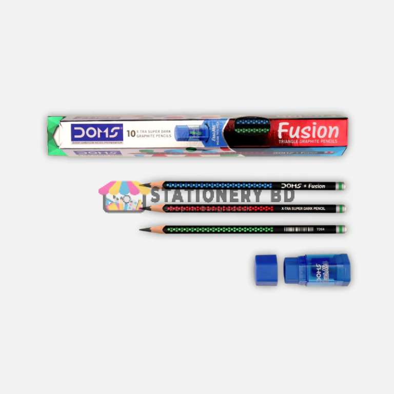 DOMS Fusion Pencil 10 Pcs ++ Set