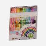 Rainbow Pastel 24 Pcs Color Pencil