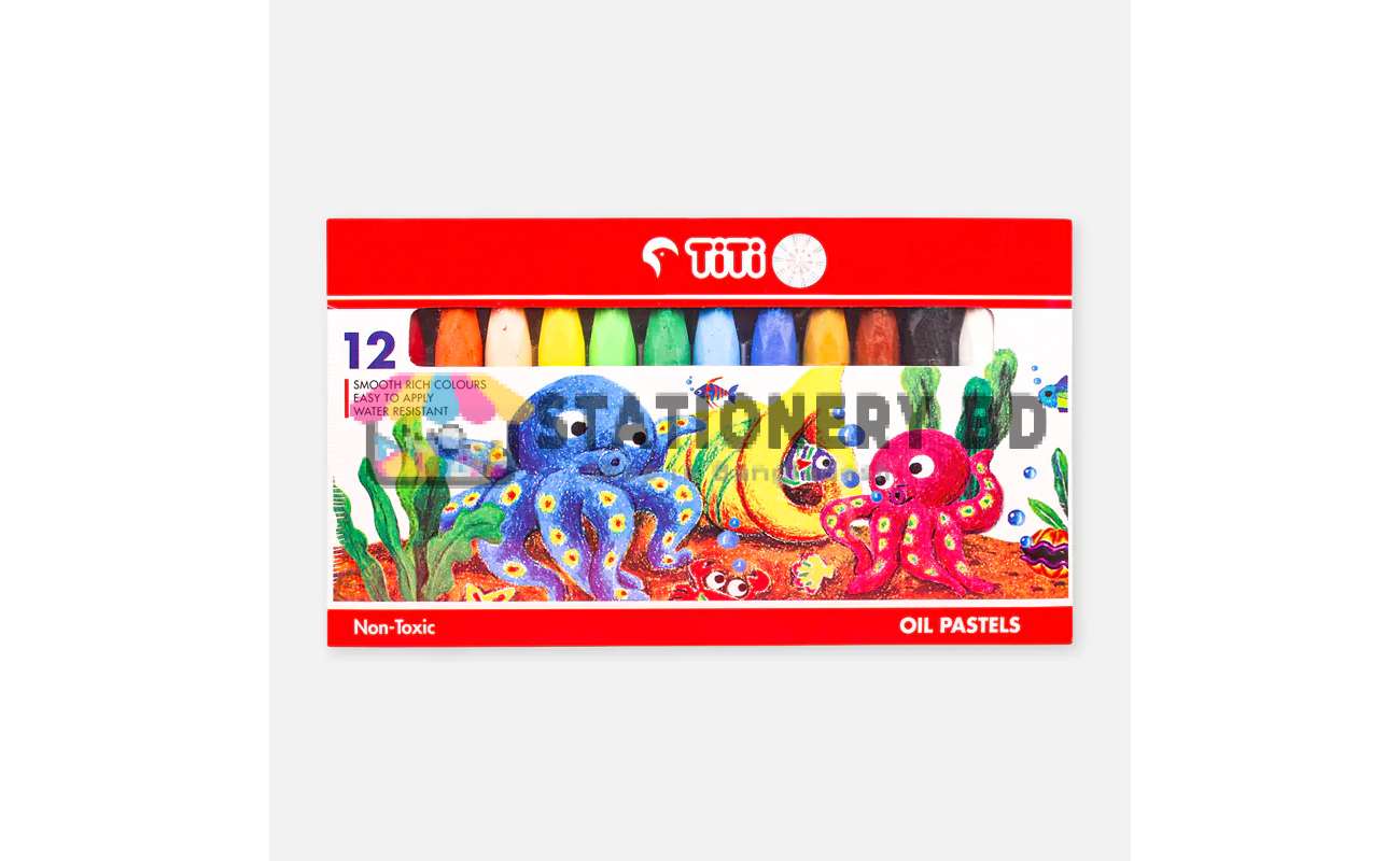 TiTi 12 Oil Pastels TI-P-12