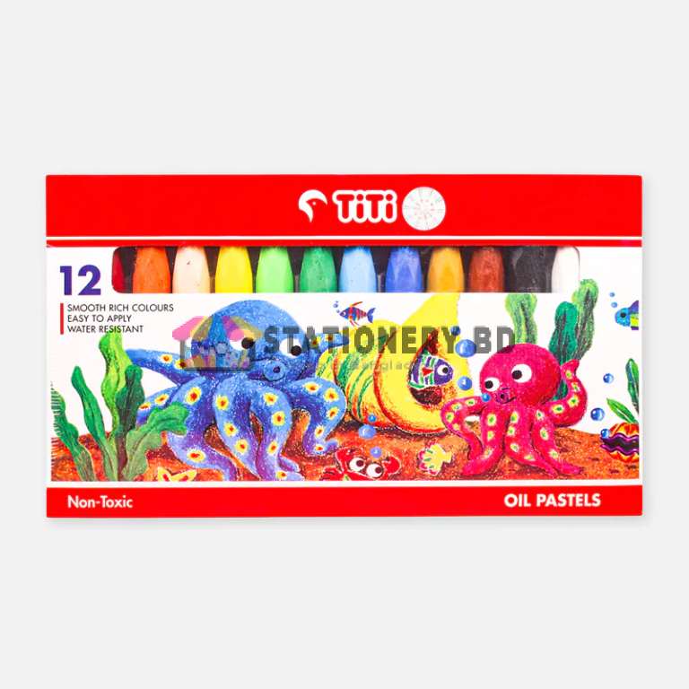 TiTi 12 Oil Pastels TI-P-12