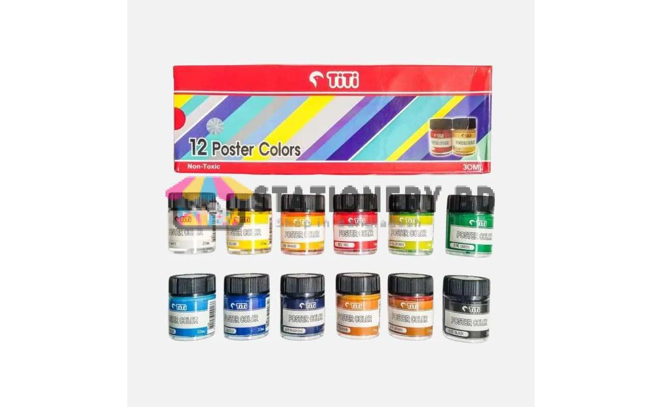 TiTi 12 Poster Color No. PC-10ML-12