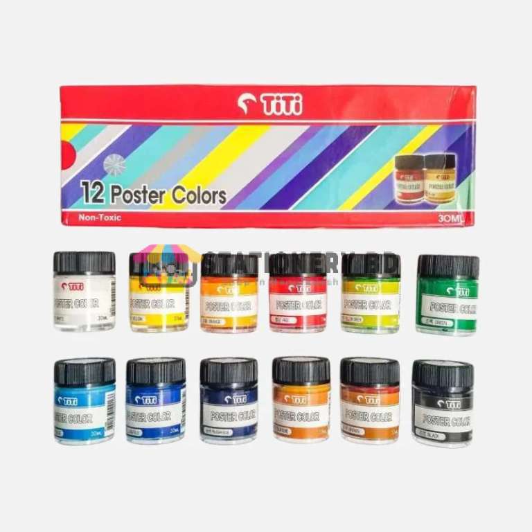 TiTi 12 Poster Color No. PC-10ML-12