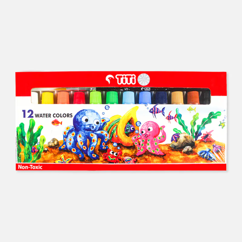 TiTi 12 Water Colors WC-6ML-12 TiTi 12 Water Colors WC-6ML-12