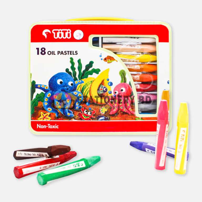 TiTi 18 Oil Pastels-TI-P-18VL