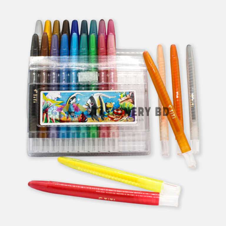TiTi 24 mini Twist Crayons-TI-CP-24mini