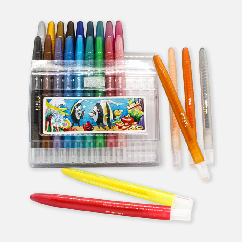 TiTi 24 mini Twist Crayons-TI-CP-24mini TiTi 24 mini Twist Crayons-TI-CP-24mini