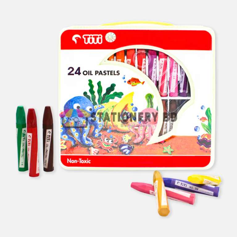 TiTi 24 Oil Pastels-TI-P-24VL