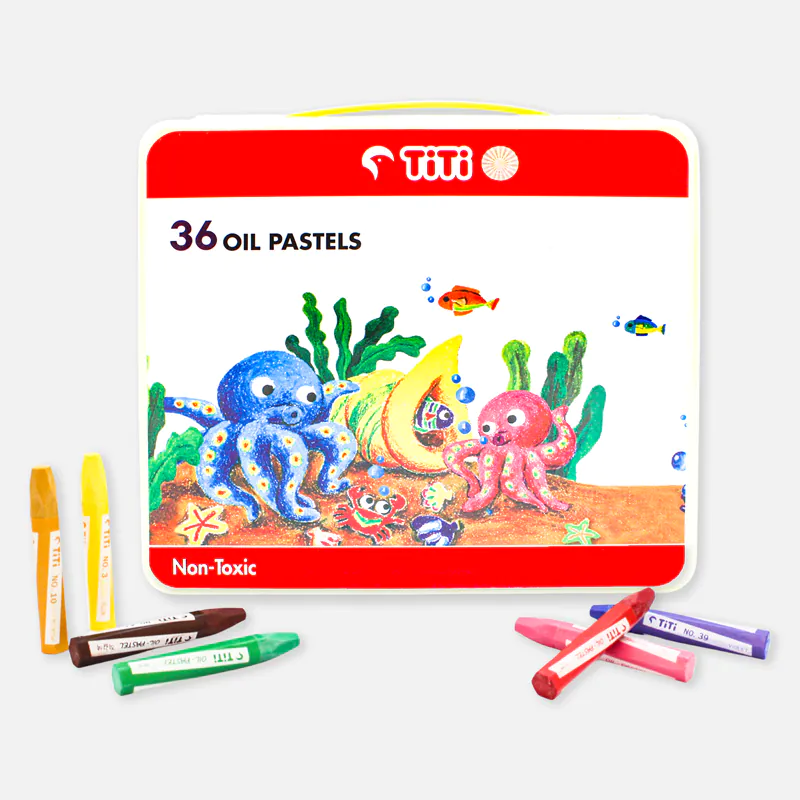 TiTi 36 Oil Pastels_TI-P-36VL TiTi 36 Oil Pastels_TI-P-36VL
