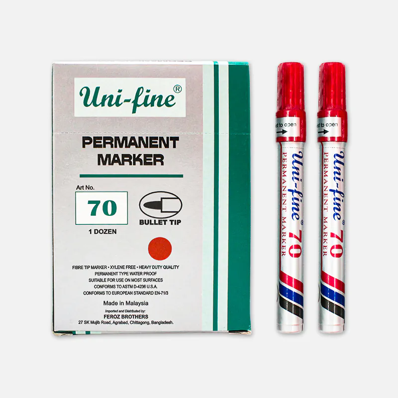 Uni-fine Permanent Marker Uni-fine Permanent Marker